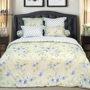 Rise Set Sprei dan Bed Cover Motif Elena TENCEL™ Feel 800TC