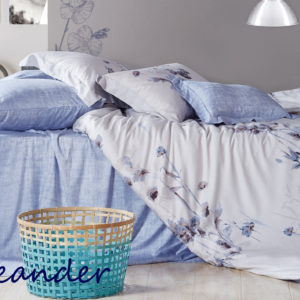 Rise Set Sprei dan Bed Cover Oleander Linen Katun 900TC