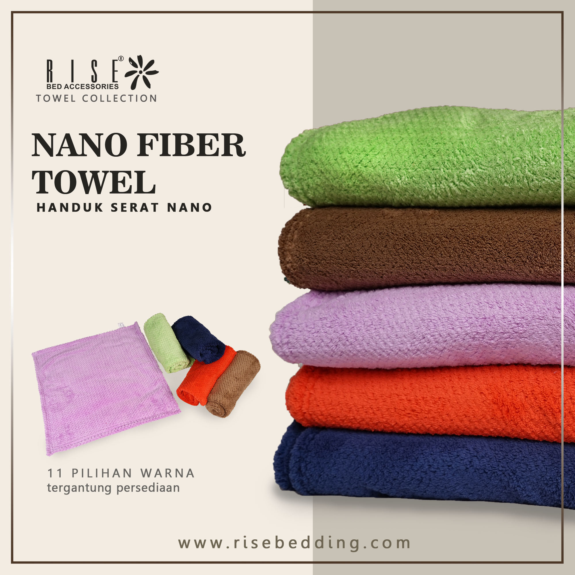Finezza Handuk Nano Fiber - Quick Dry - Image 3