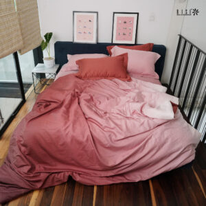 Rise Set Sprei dan Bedcover Parvana Katun Jacquard 800TC