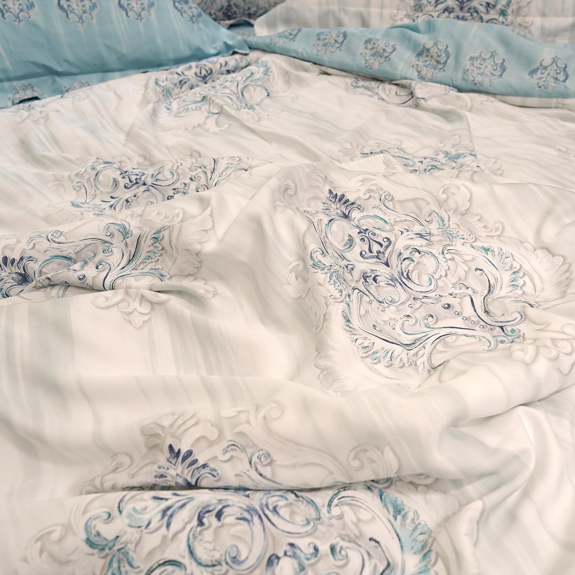 PRE ORDER Rise Set Sprei - Duvet Cover / Bedcover VictoriaTENCEL™ Lyocell 1200TC - Image 4