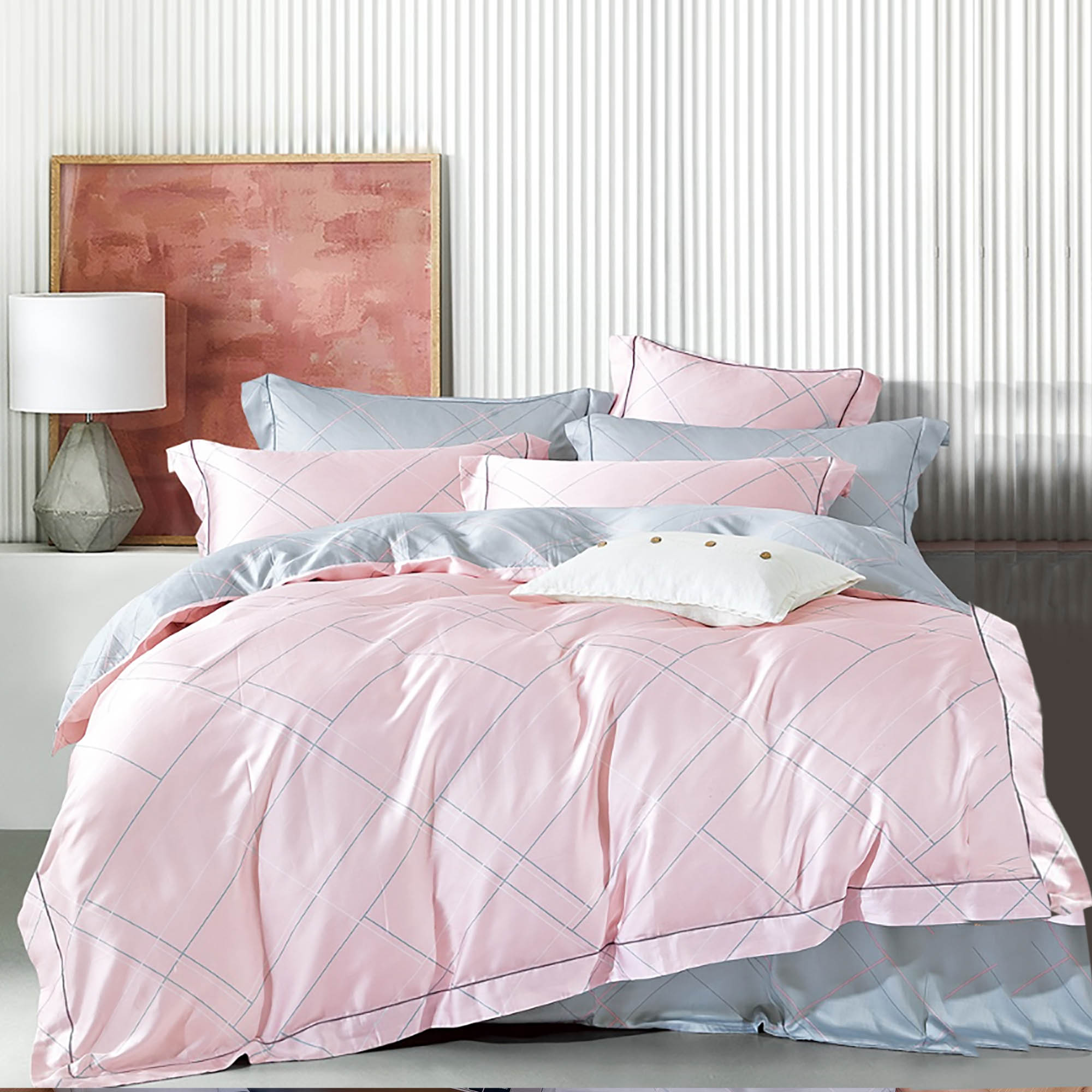 Canella Set Sprei dan Bedcover Chasia TENCEL™ Lyocell 820TC - Image 5