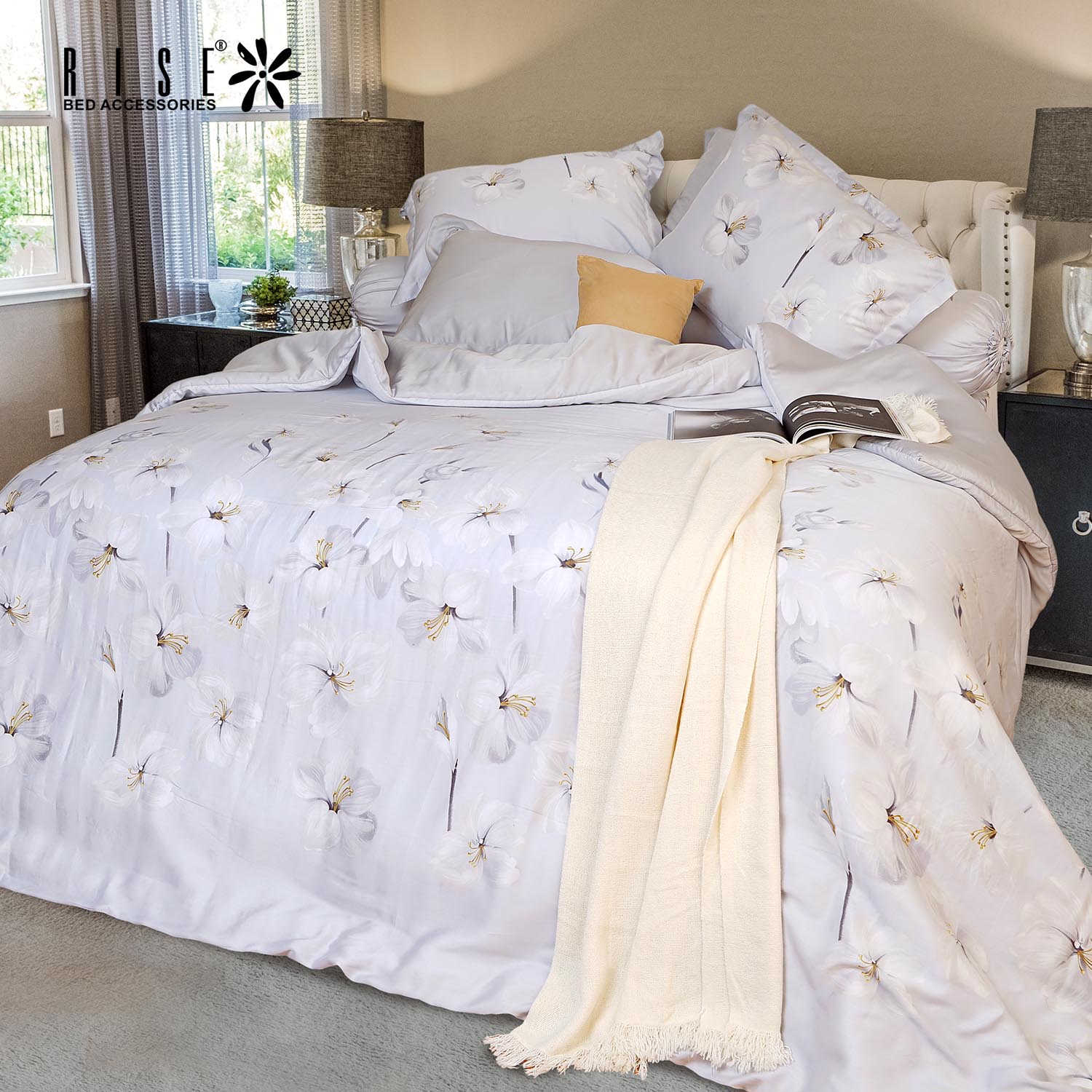 Canella Sprei atau Bed Cover Naresha TENCEL™ Lyocell 820TC - Image 2