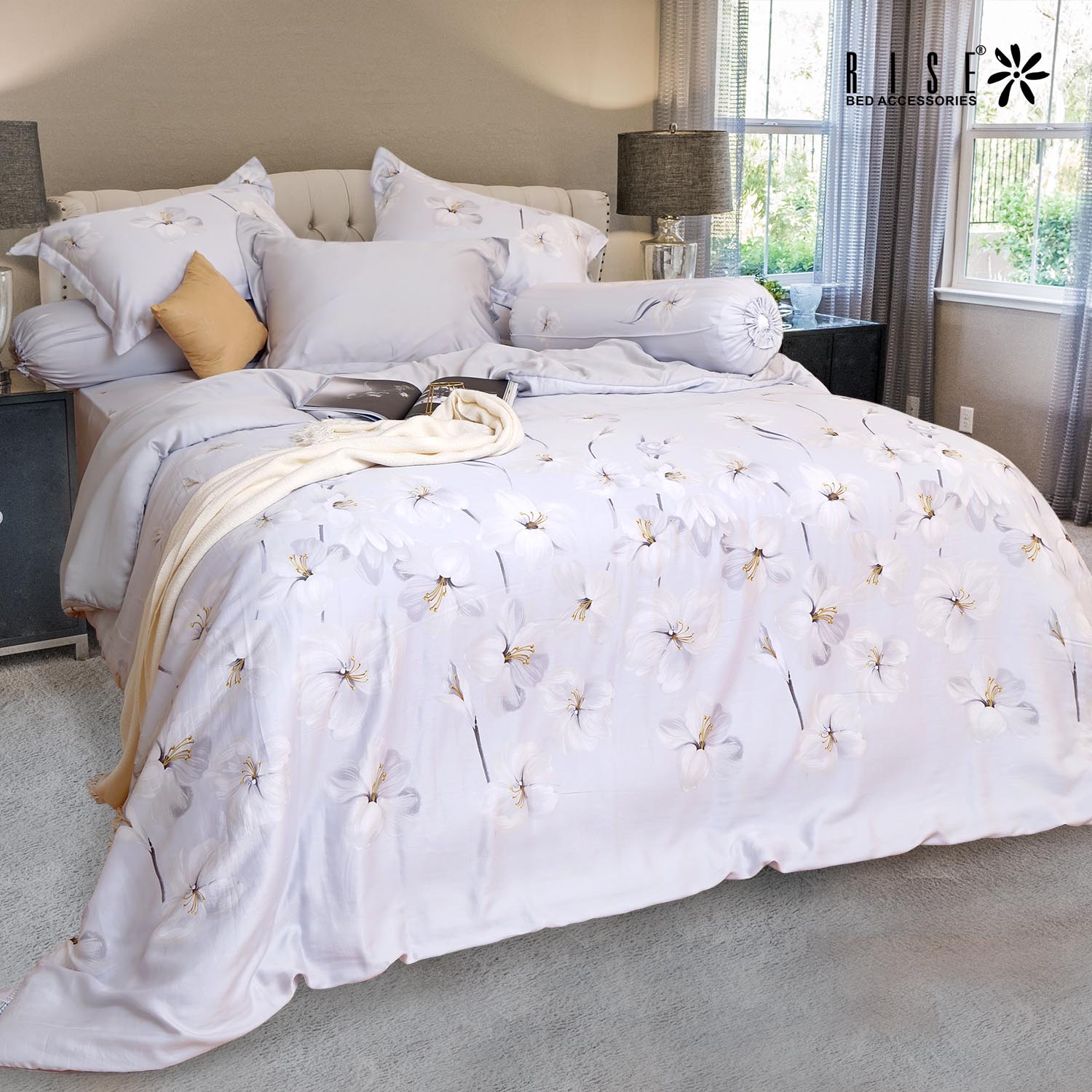 Canella Sprei atau Bed Cover Naresha TENCEL™ Lyocell 820TC - Image 3