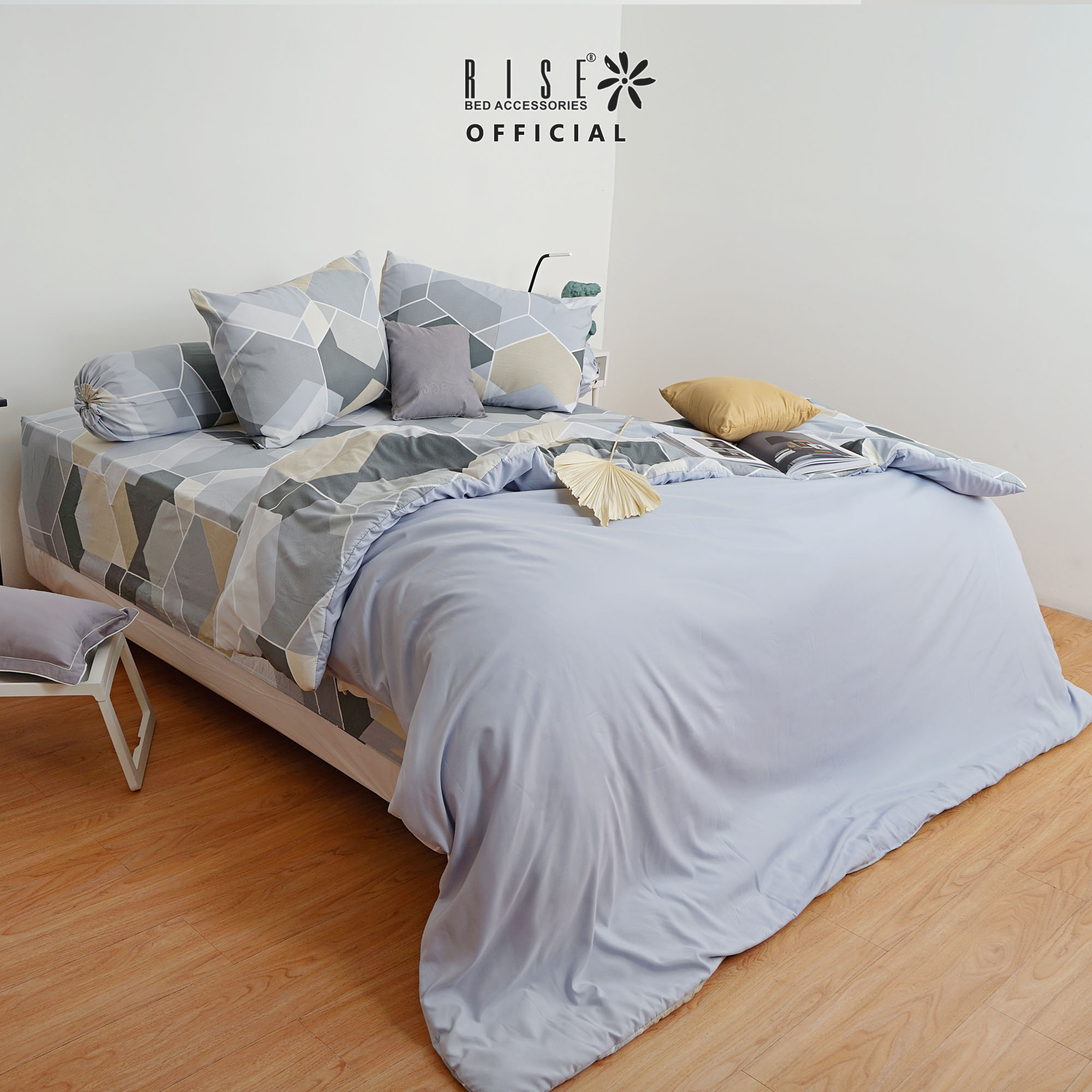 Set Sprei dan Bed Cover Alva Micro Fiber 350TC - Image 3