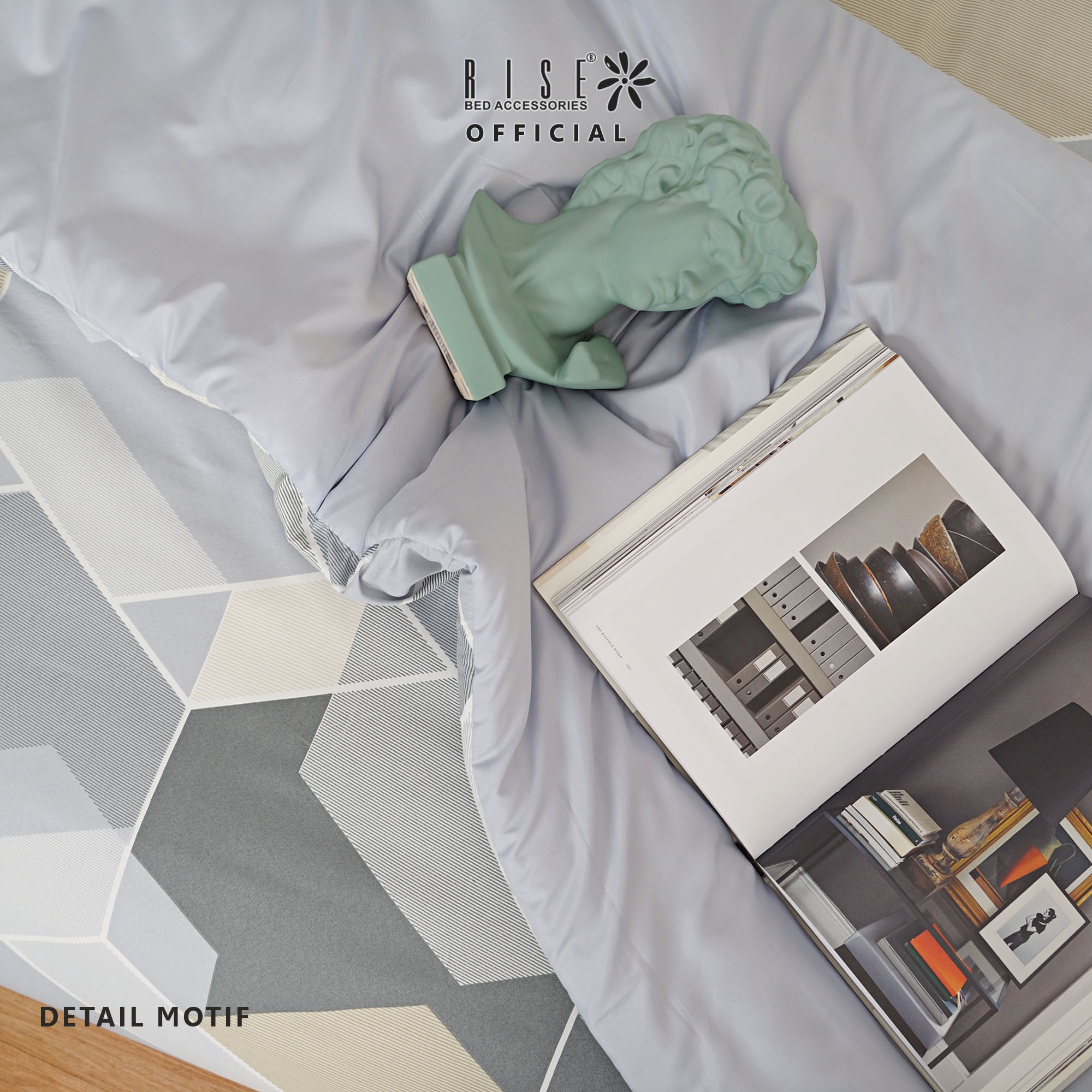 Set Sprei dan Bed Cover Alva Micro Fiber 350TC - Image 5