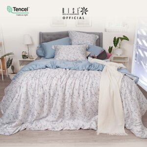 Set Sprei dan Bedcover Valetta TENCEL™ Lyocell 820TC