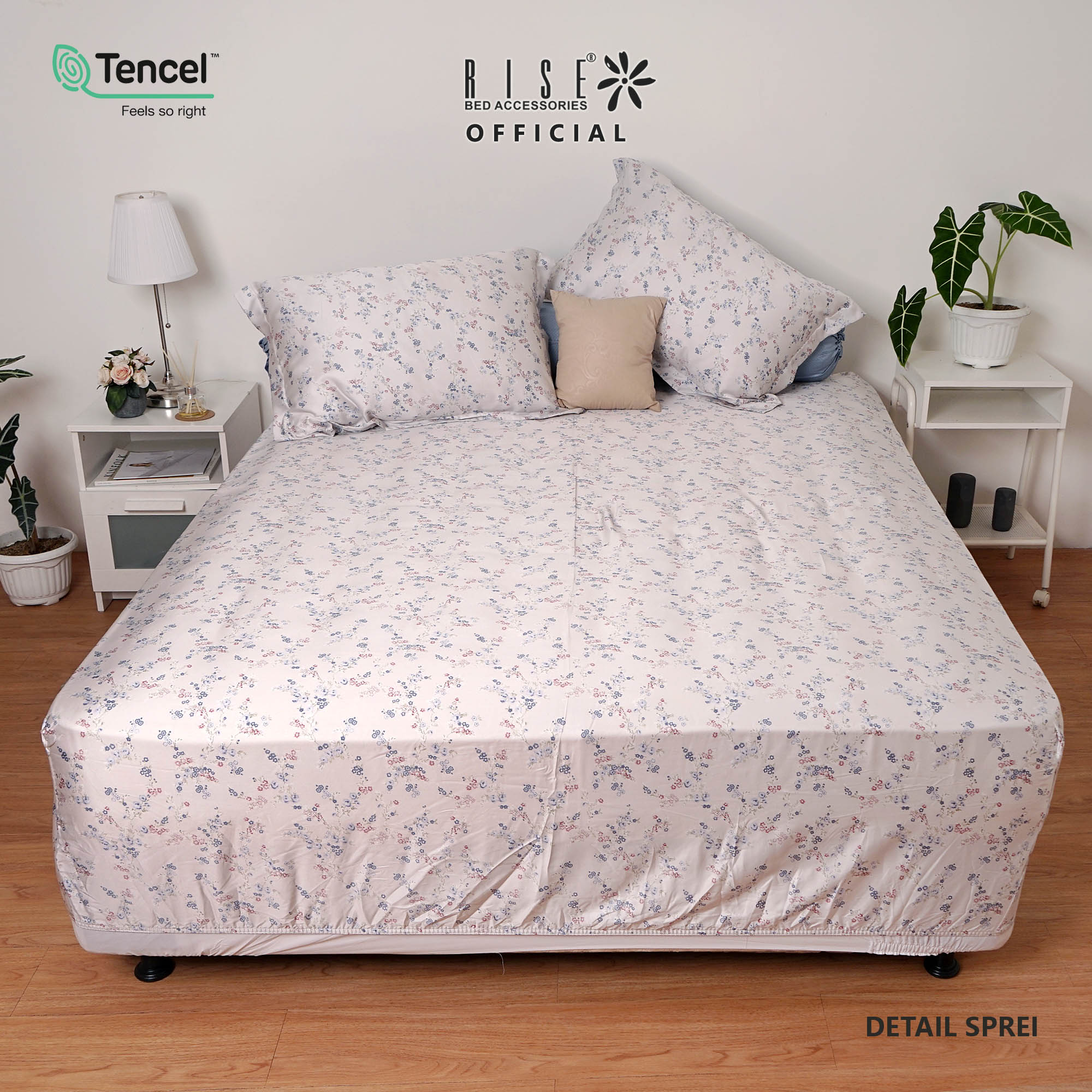 Set Sprei dan Bedcover Valetta TENCEL™ Lyocell 820TC - Image 7