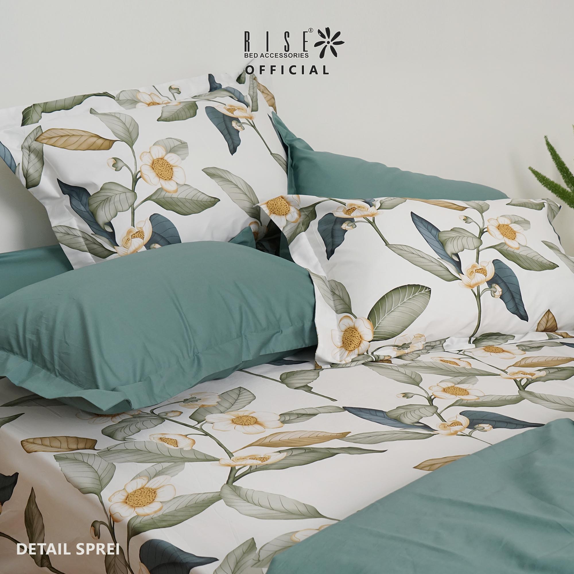 Canella Sprei atau Bed Cover Lilian Pima Katun 820TC - Image 2