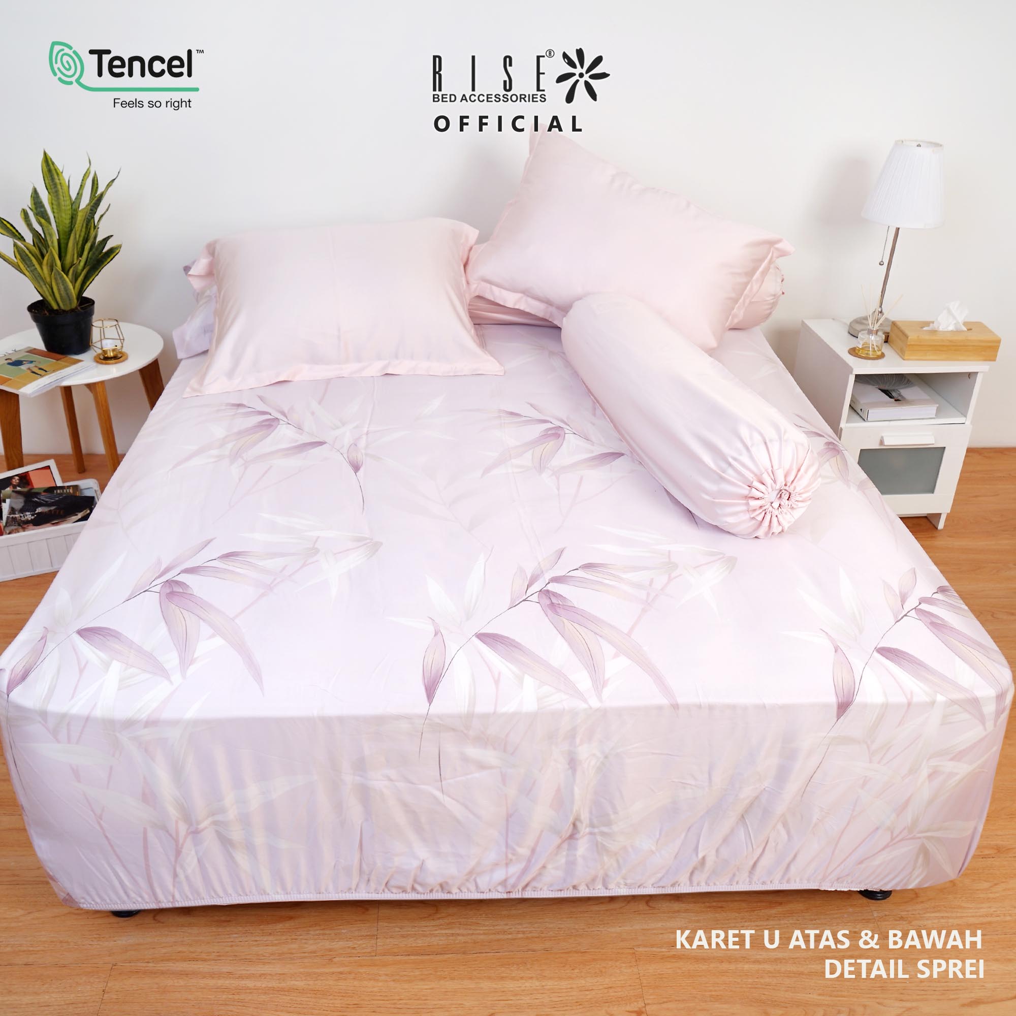 Canella Quella Set Sprei dan Bed Cover TENCEL™ Lyocell 900TC - Image 5