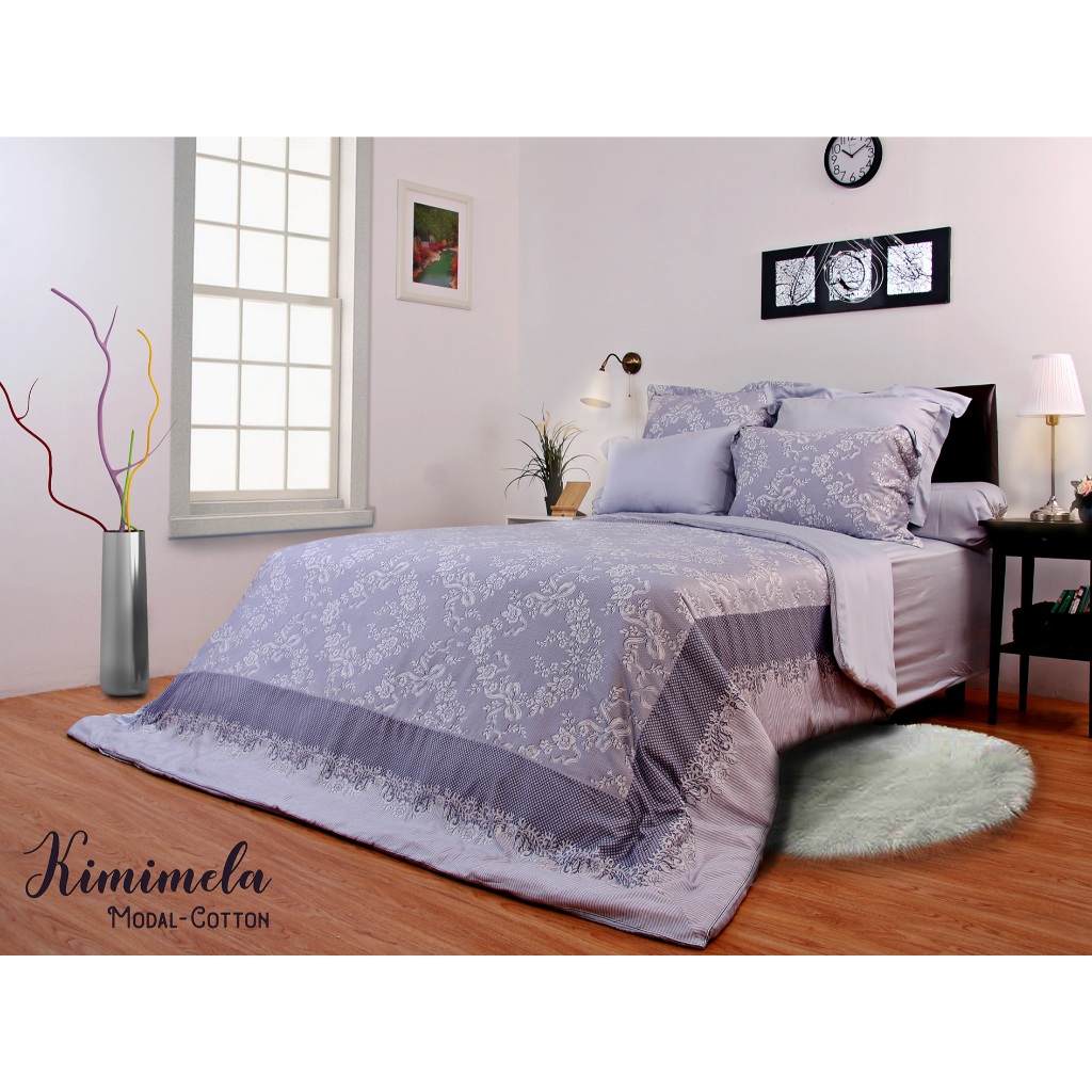 Rise Sprei Set Bedcover Bahan Katun Modal Motif Kimimela - Image 2