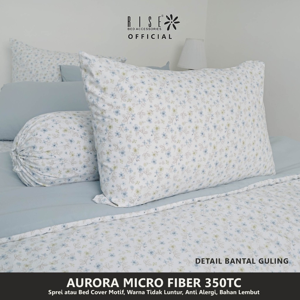 Rise Finezza Sprei Set Bedcover Microfiber 350TC Aurora - Image 3