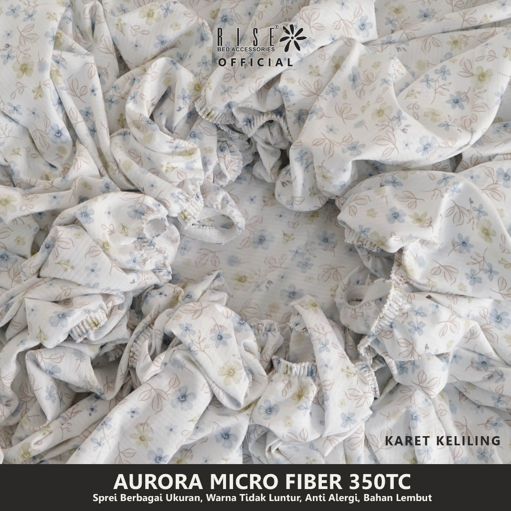 Rise Finezza Sprei Set Bedcover Microfiber 350TC Aurora - Image 6