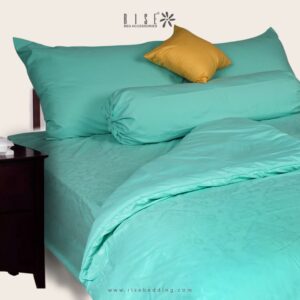 Sprei Set Bed Cover Microfiber Embossed Motif Sachie