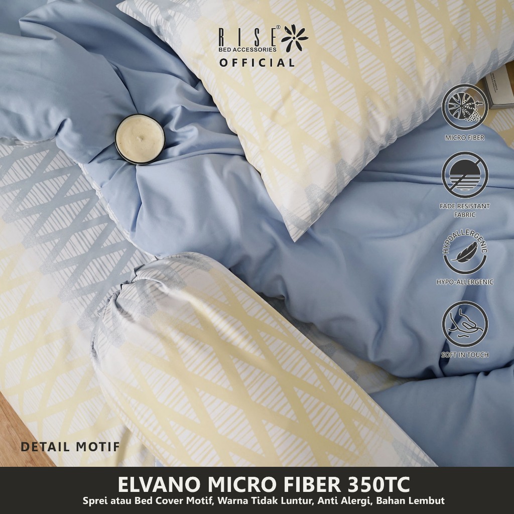 Rise Finezza Sprei Microfiber 350TC Motif Elvano - Image 5