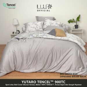 Rise Sprei Bahan TENCEL™ Lyocell 900TC Motif Yutaro