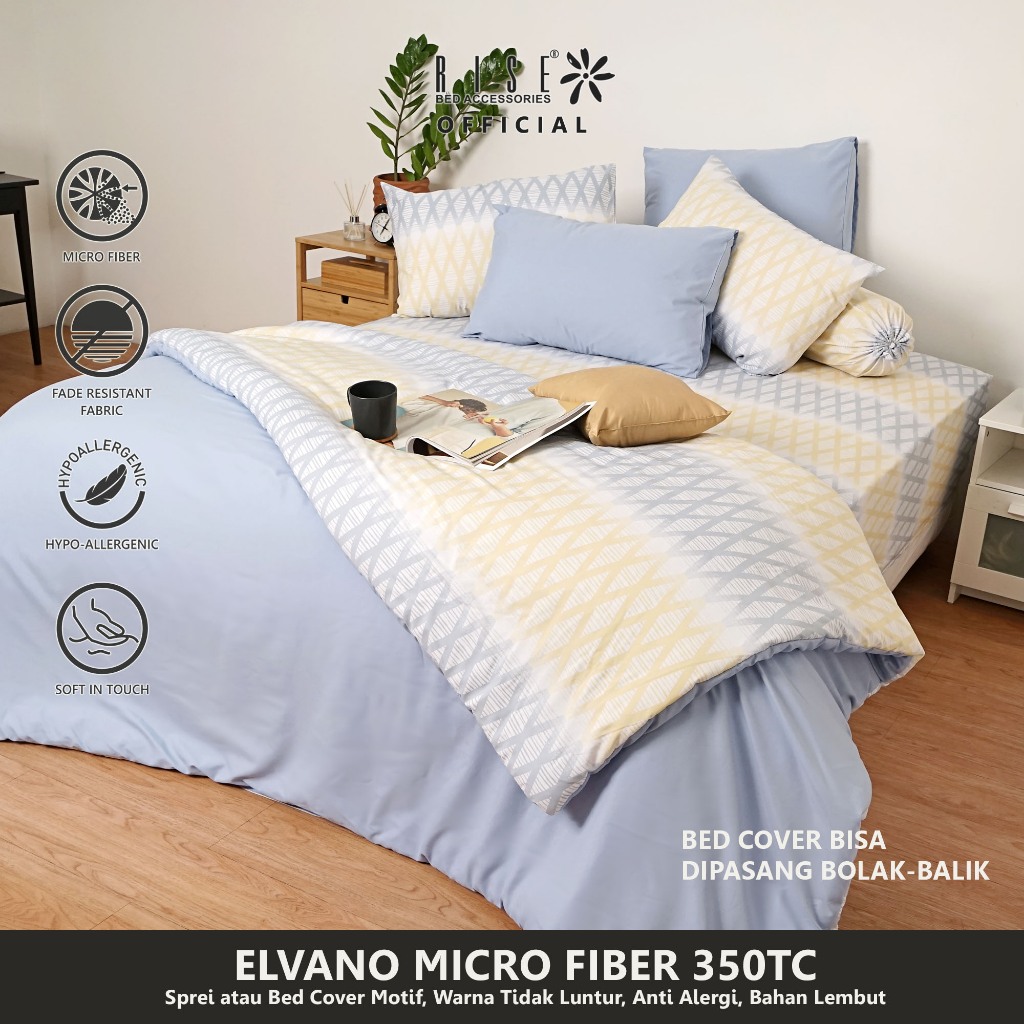 Rise Finezza Sprei Microfiber 350TC Motif Elvano - Image 2