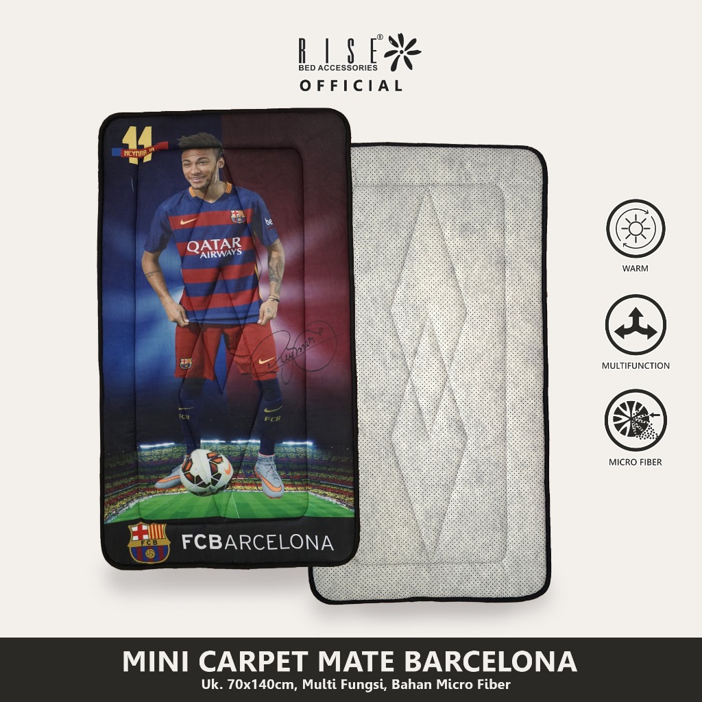 Rise Mini Carpet Mate Barcelona Ukuran 140x70cm - Image 2