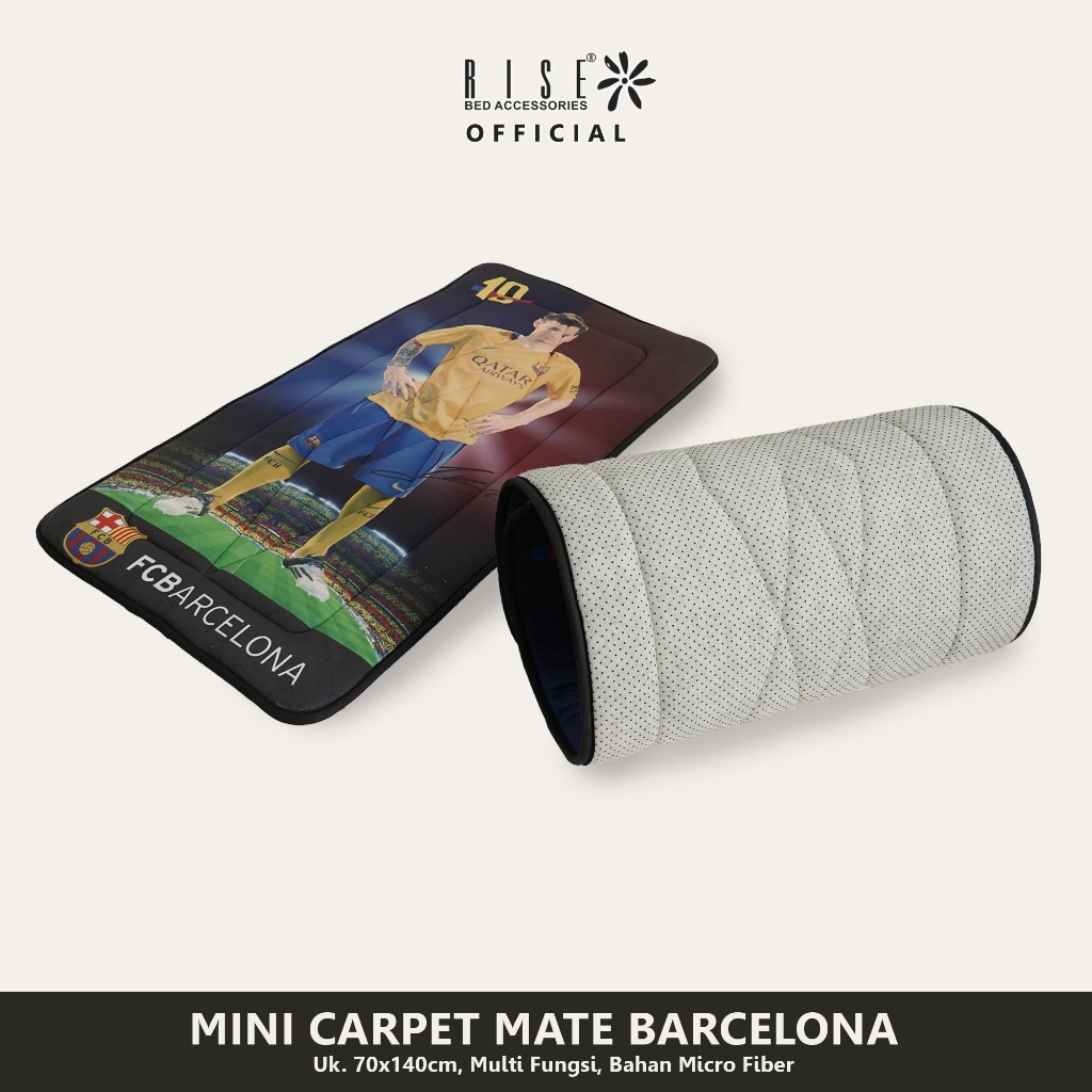 Rise Mini Carpet Mate Barcelona Ukuran 140x70cm - Image 5