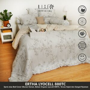 Rise Sprei Set Bed Cover  Organic Lyocell Ertha 880TC