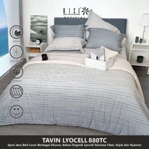 Rise Sprei Set Bed Cover  Organic Lyocell Tavin 880TC