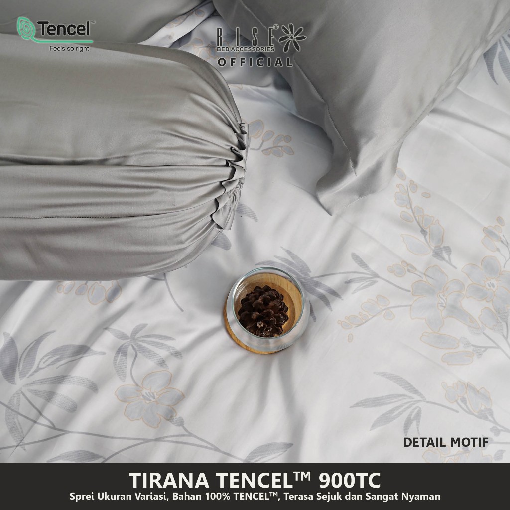 Rise Sprei TENCEL™ Lyocell 900TC Motif Tirana - Image 8