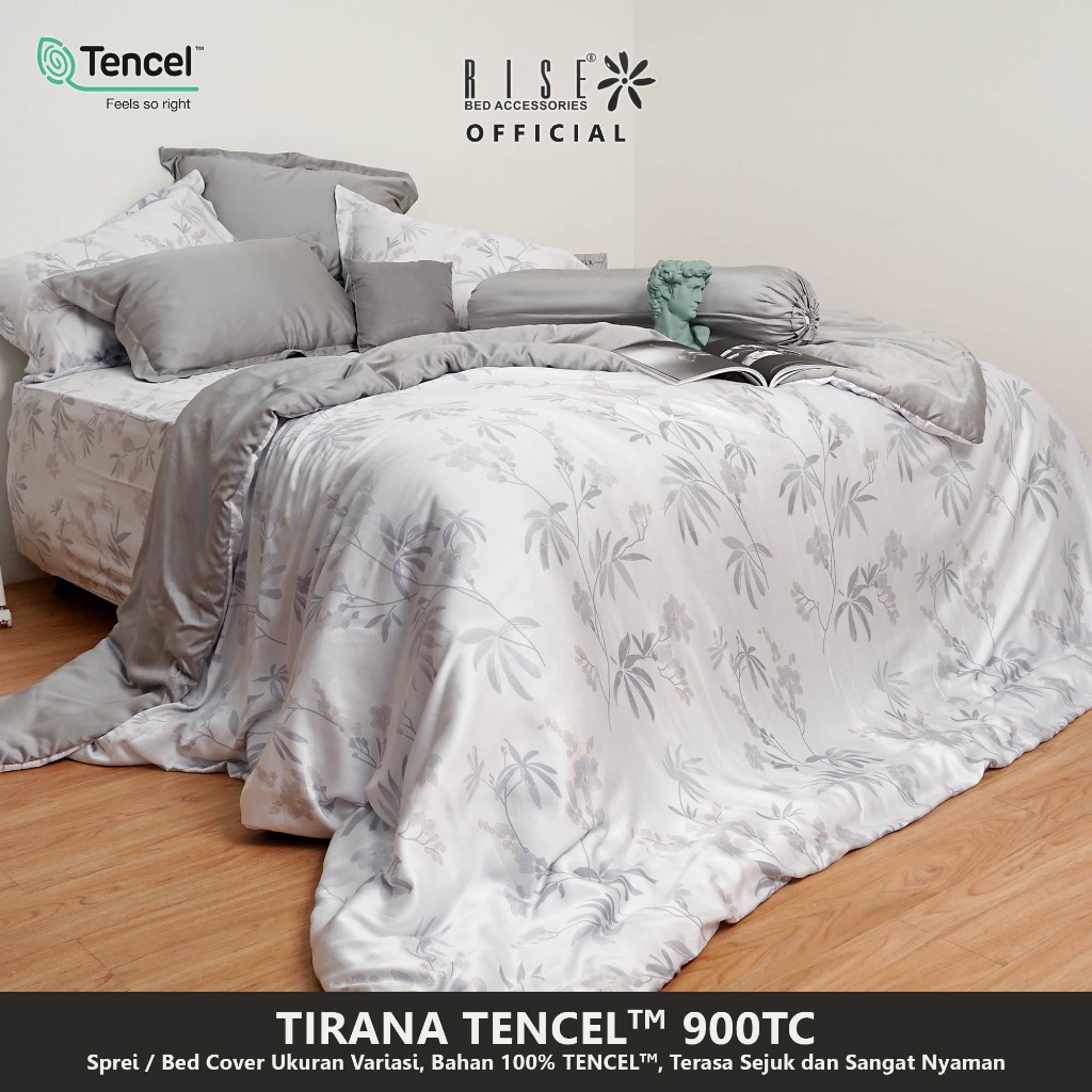 Rise Sprei TENCEL™ Lyocell 900TC Motif Tirana - Image 4
