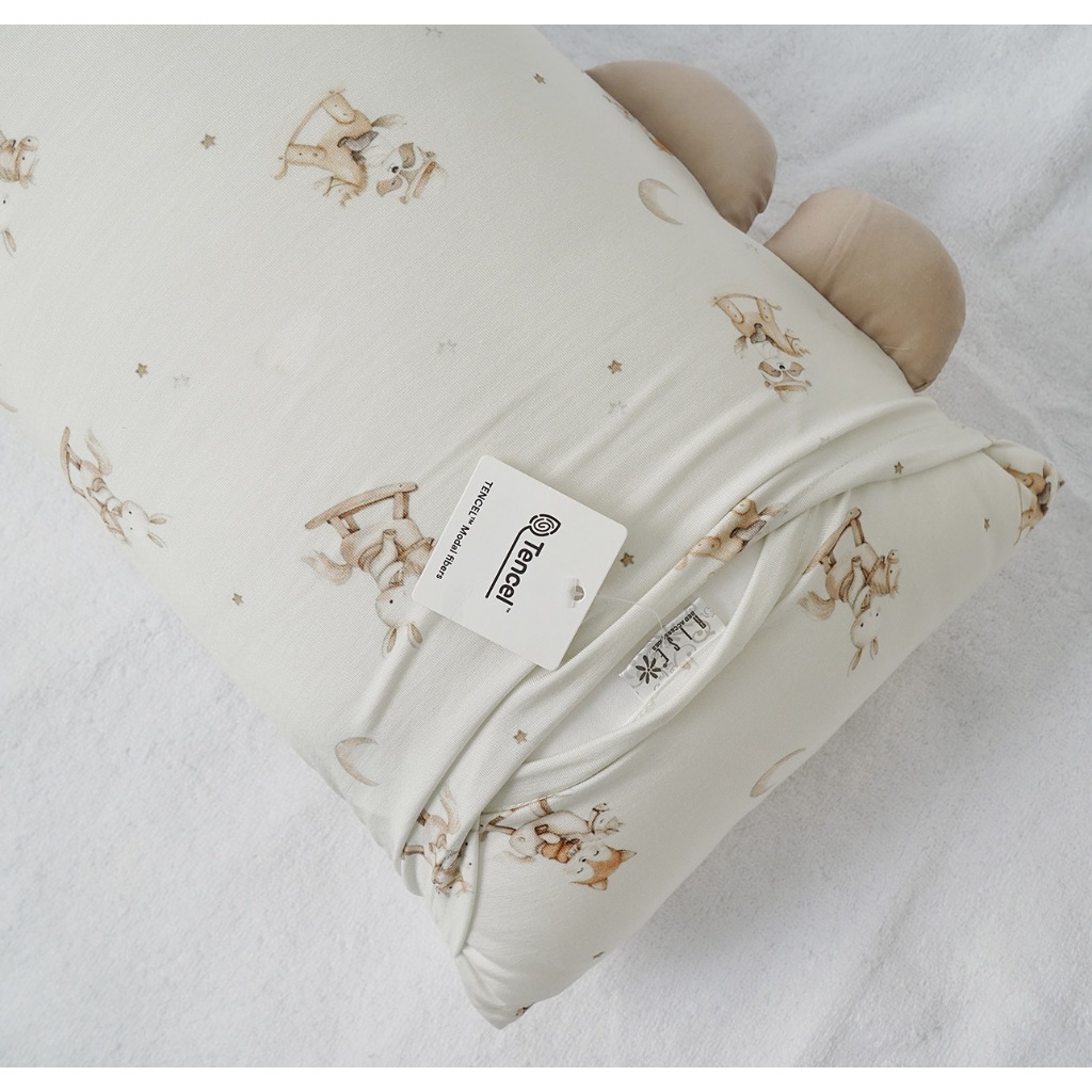 Rise Bantal dan Guling Baby Bayi Bahan Tencel - Image 4