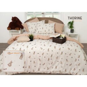 Rise Sprei Set Bed Cover Cotton Feel Motif Anak Thorine